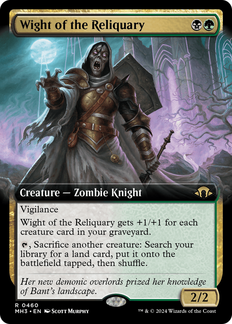 Wight of the Reliquary (Extended Art) [Modern Horizons 3] | Good Games North
