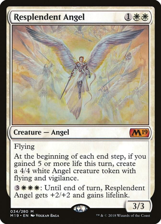 Resplendent Angel 34 (Core Set 2019)  | Good Games North