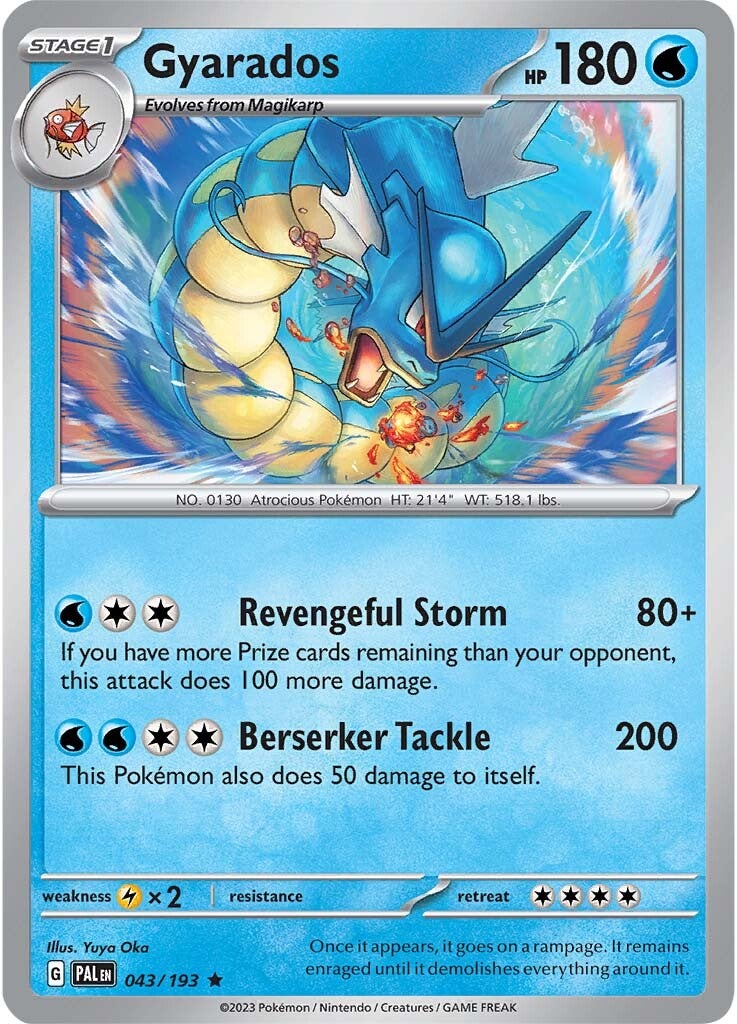 Gyarados (043/193) [Scarlet & Violet: Paldea Evolved] | Good Games North
