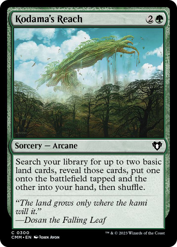 Kodamas Reach (Commander Masters)  - Foil | Good Games North