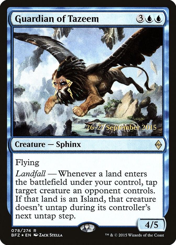 Guardian of Tazeem (Prerelease Cards)  - Foil | Good Games North