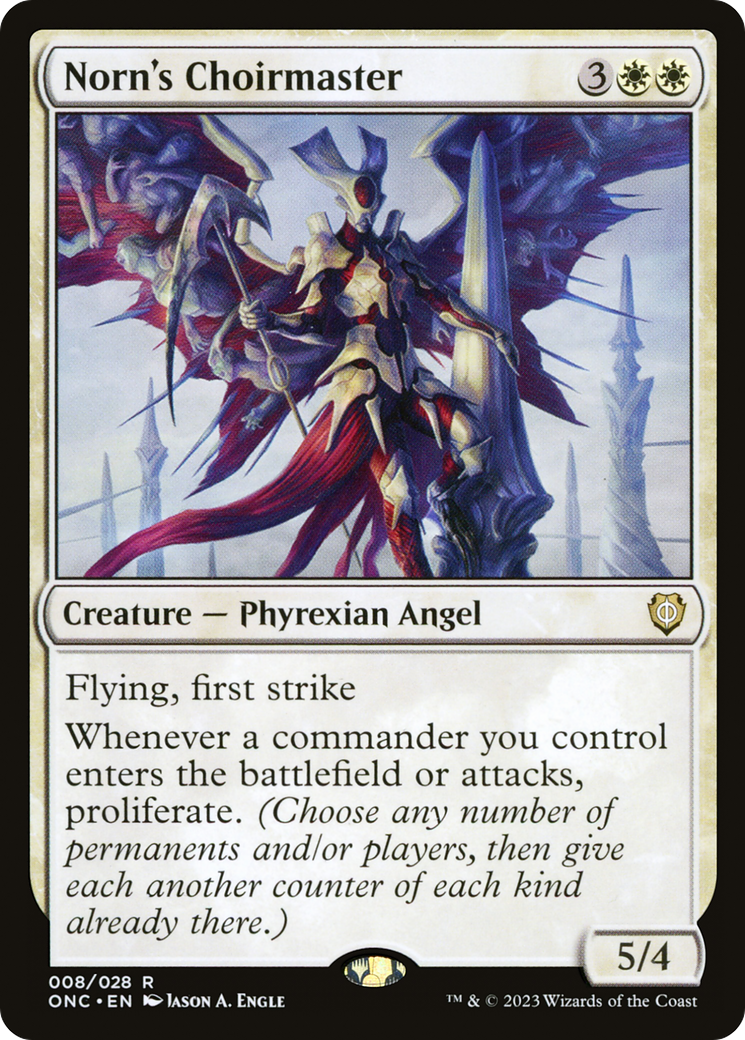 Norn's Choirmaster [Phyrexia: All Will Be One Commander] | Good Games North