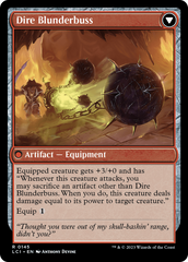 Dire Flail // Dire Blunderbuss [The Lost Caverns of Ixalan Prerelease Cards] | Good Games North