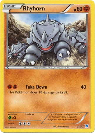 Rhyhorn (23/30) [XY: Trainer Kit 2 - Latios] | Good Games North