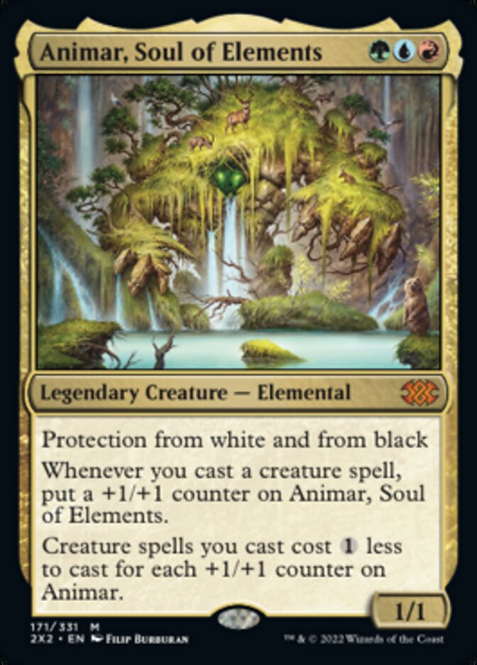 Animar, Soul of Elements [Double Masters 2022] | Good Games North