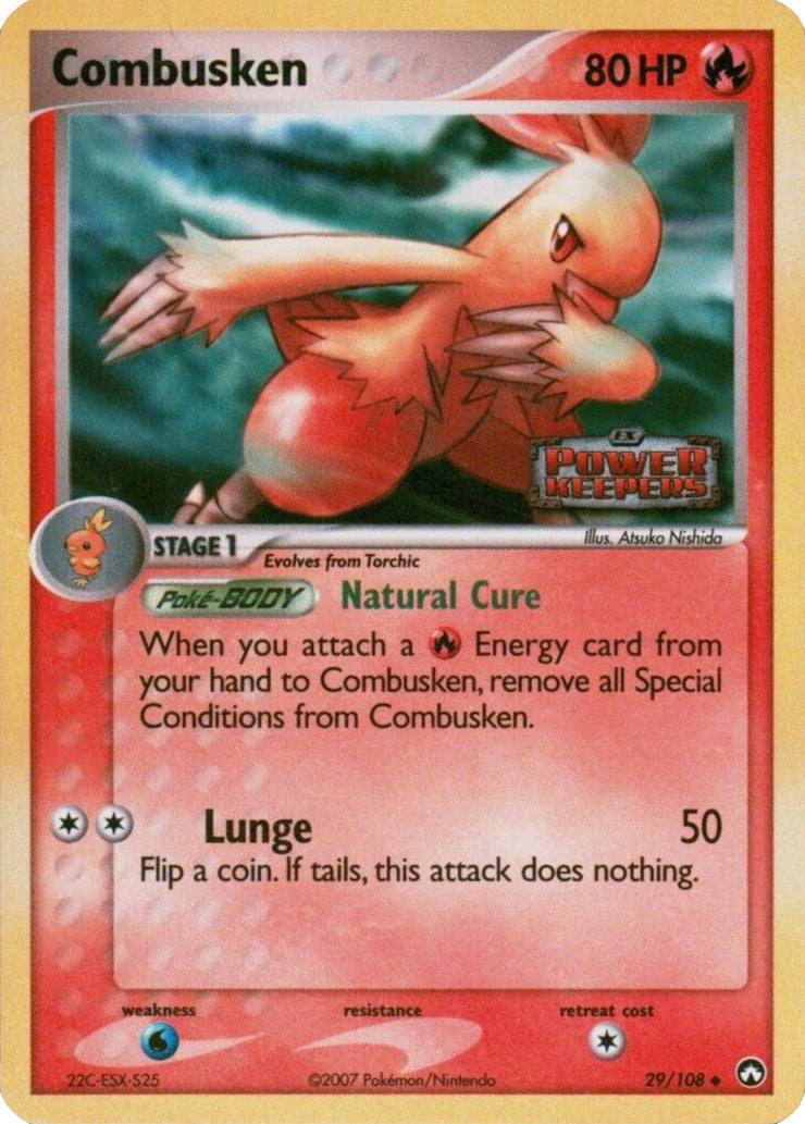 Combusken (29/108) (Stamped) [EX: Power Keepers] | Good Games North