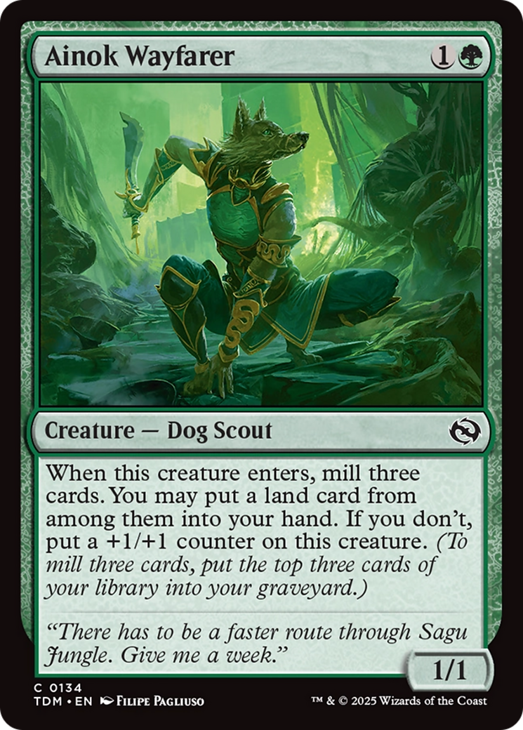 Ainok Wayfarer [Tarkir: Dragonstorm] | Good Games North
