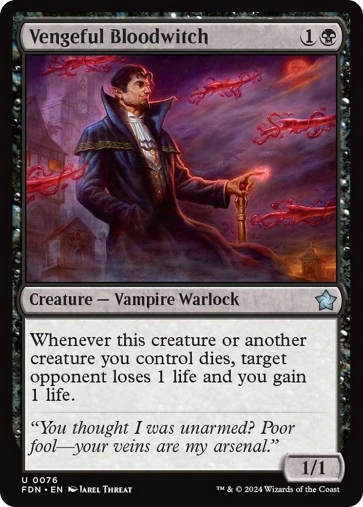Vengeful Bloodwitch [Foundations] | Good Games North