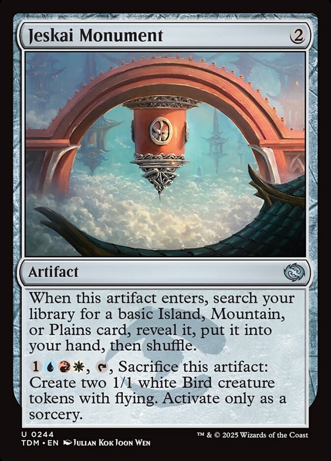 Jeskai Monument (Tarkir: Dragonstorm)  | Good Games North