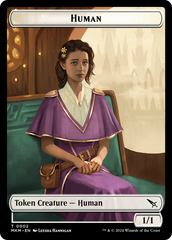 Detective // Human Double-Sided Token [Murders at Karlov Manor Tokens] | Good Games North