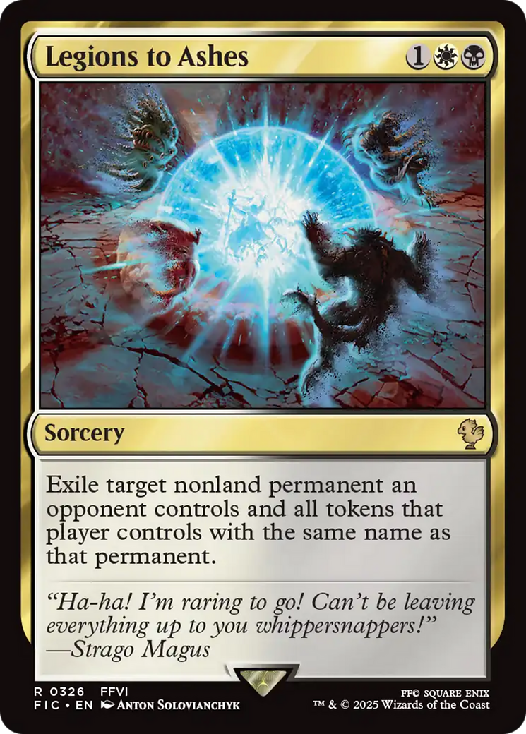 Legions to Ashes [FINAL FANTASY Commander] | Good Games North