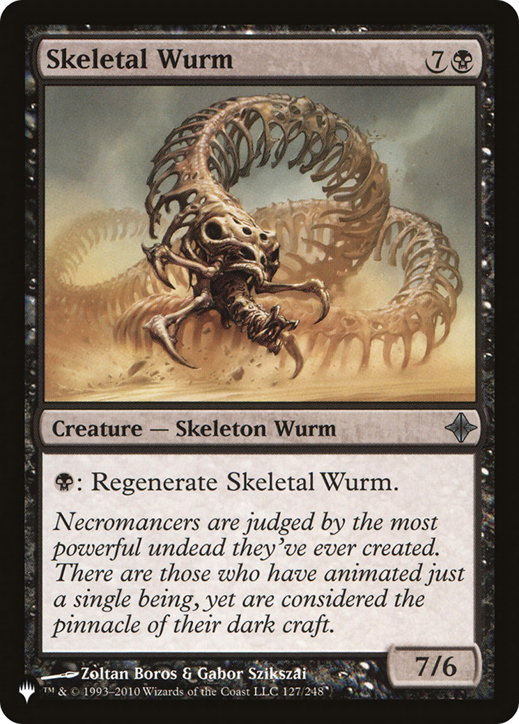 Skeletal Wurm [The List] | Good Games North