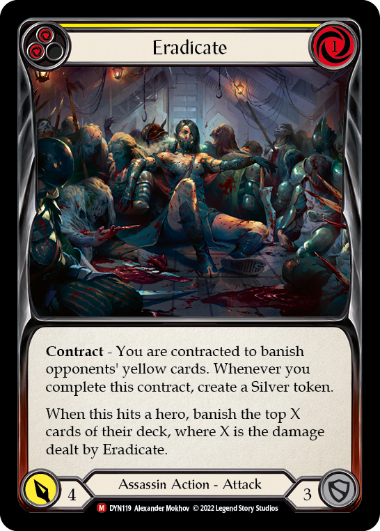 Eradicate [DYN119] (Dynasty)  Rainbow Foil | Good Games North