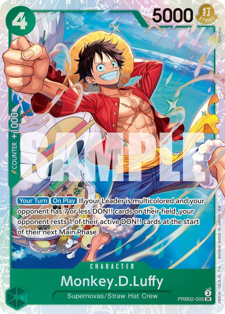 Monkey.D.Luffy PRB02-005 (Premium Booster -The Best- Vol. 2)  - Foil | Good Games North