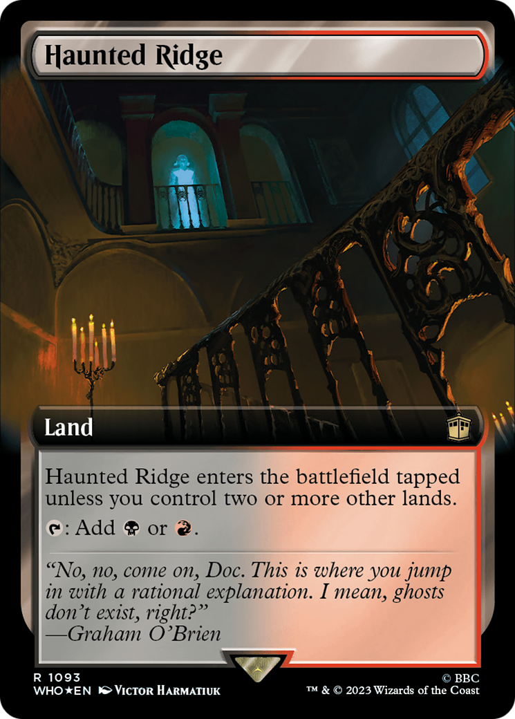 Haunted Ridge (Extended Art) (Surge Foil) [Doctor Who] | Good Games North