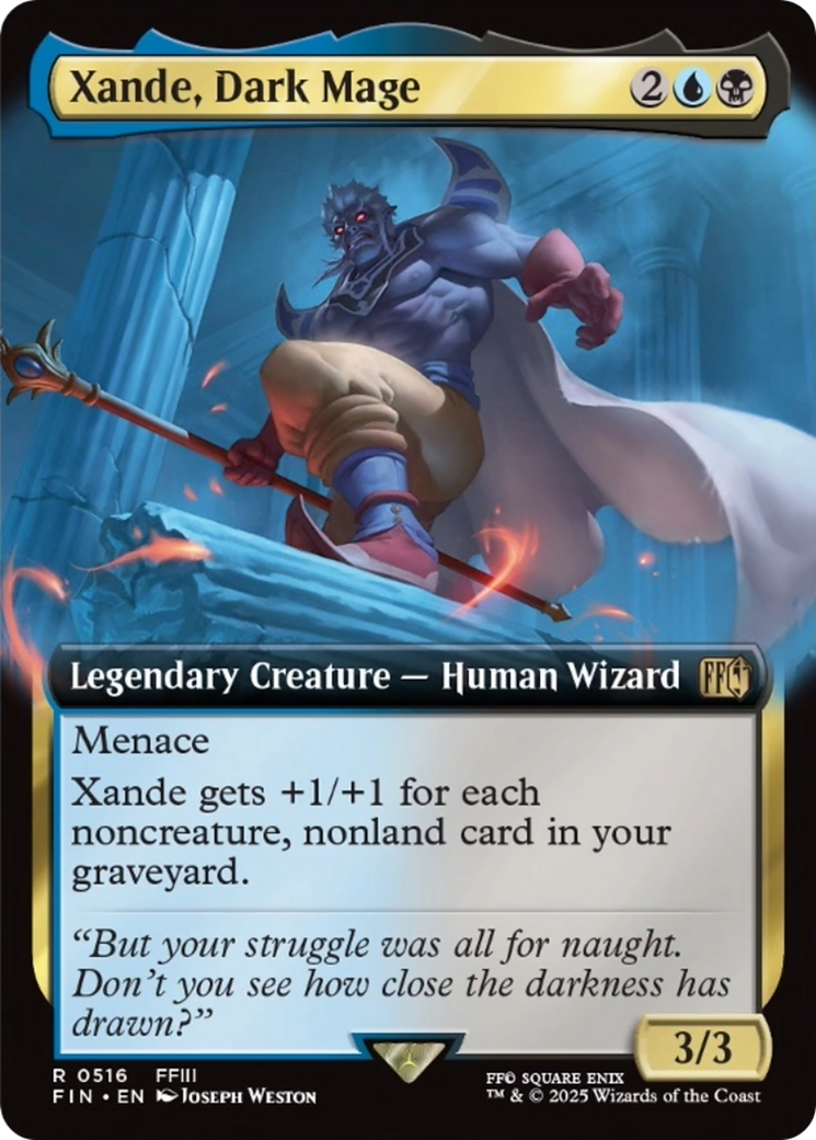 Xande, Dark Mage (Extended Art) [FINAL FANTASY] | Good Games North