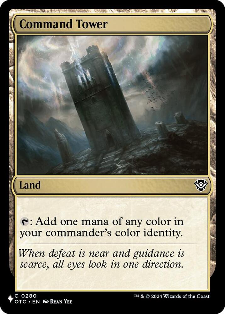 Command Tower OTC OTC-280/5075 (The List Reprints)  | Good Games North