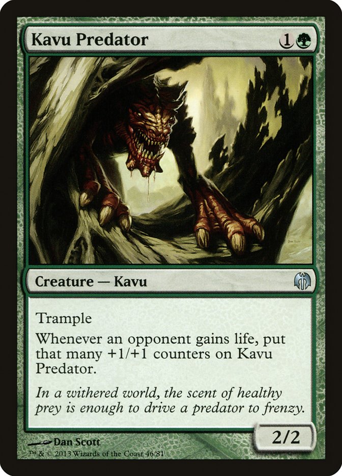 Kavu Predator [Duel Decks: Heroes vs. Monsters] | Good Games North