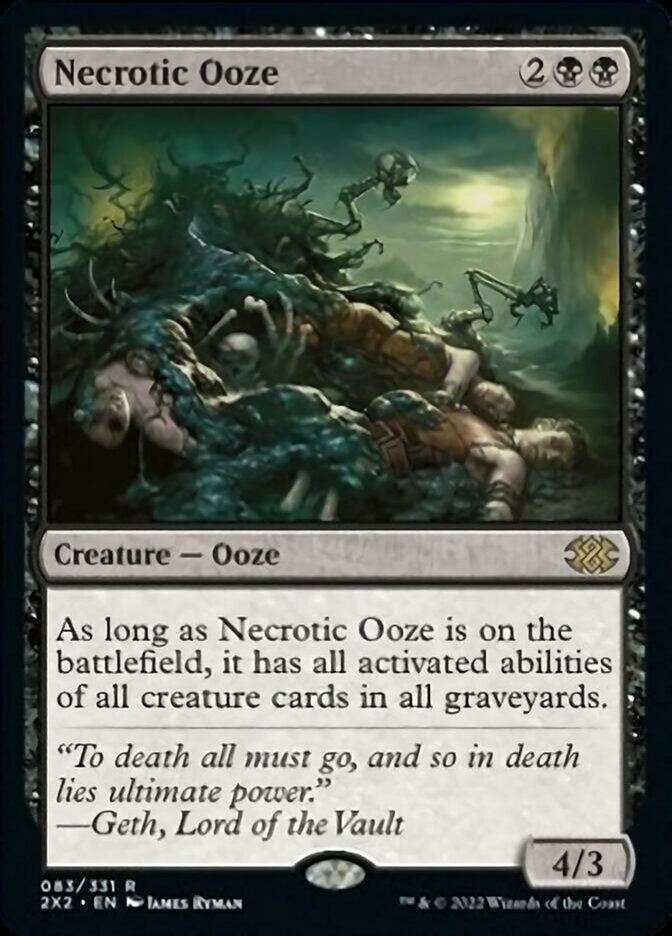 Necrotic Ooze [Double Masters 2022] | Good Games North