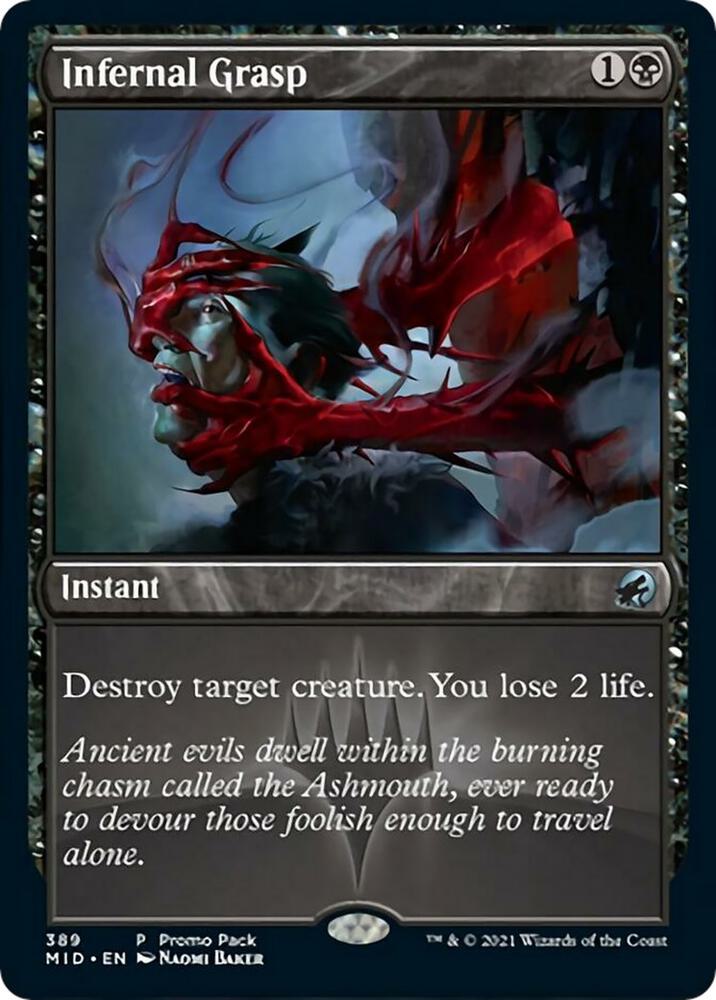 Infernal Grasp 389 (Promo Pack: Innistrad: Midnight Hunt)  | Good Games North