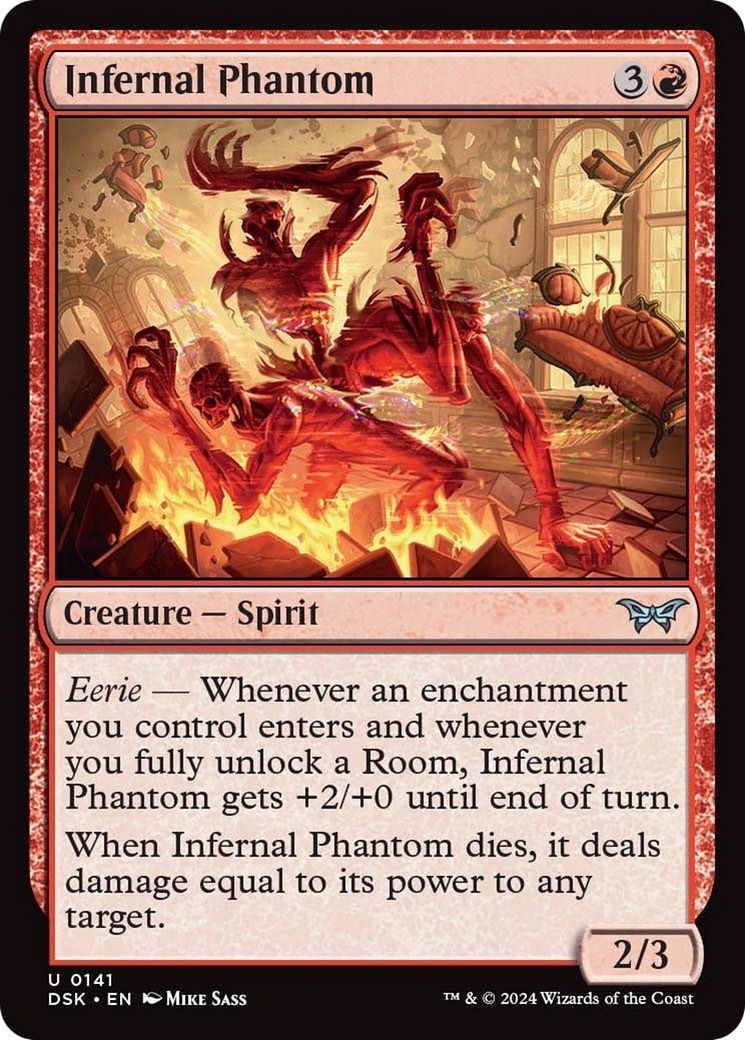 Infernal Phantom [Duskmourn: House of Horror] | Good Games North