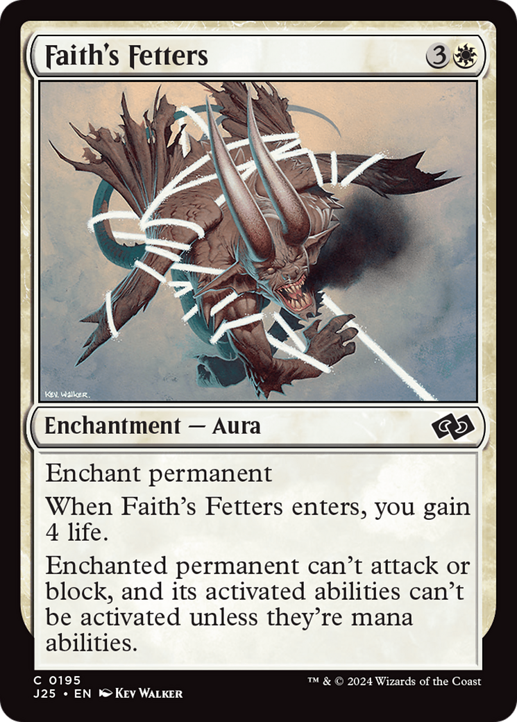 Faith's Fetters [Foundations Jumpstart] | Good Games North