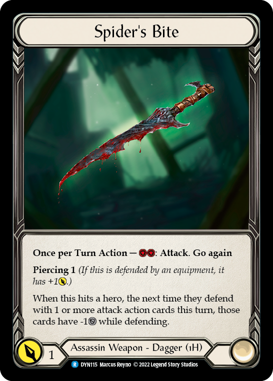 Spider's Bite [DYN115] (Dynasty)  Rainbow Foil | Good Games North