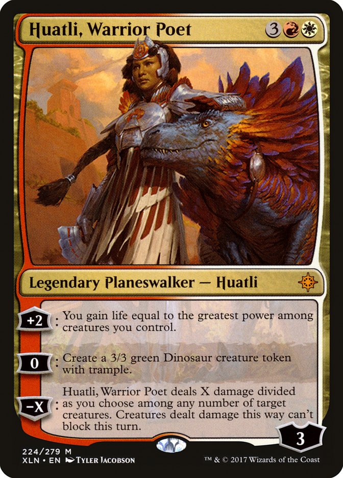 Huatli, Warrior Poet (Ixalan)  - Foil | Good Games North