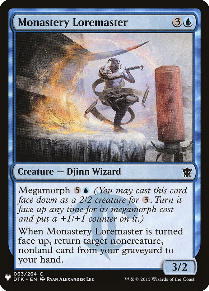 Monastery Loremaster [Mystery Booster] | Good Games North