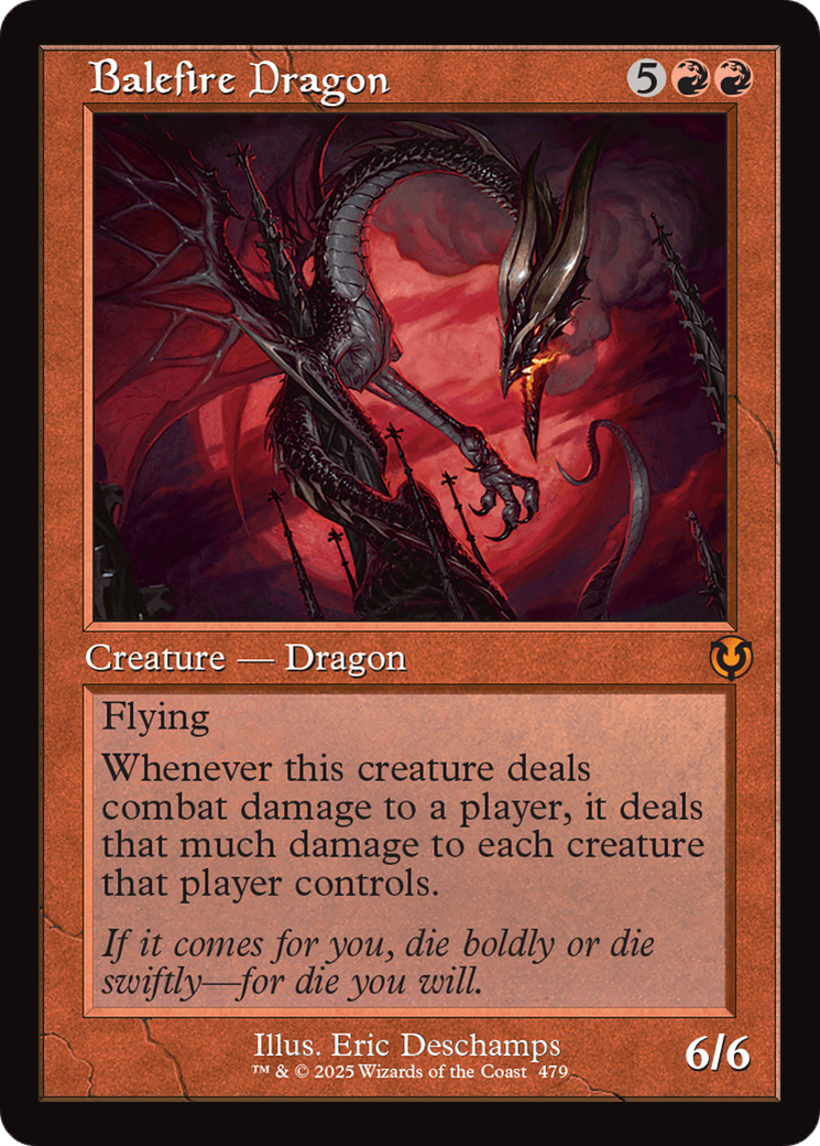 Balefire Dragon (Retro Frame) [Innistrad Remastered] | Good Games North