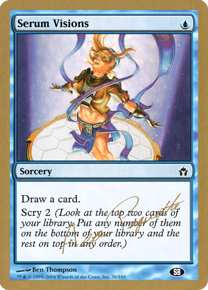 Serum Visions (Aeo Paquette) (SB) [World Championship Decks 2004] | Good Games North