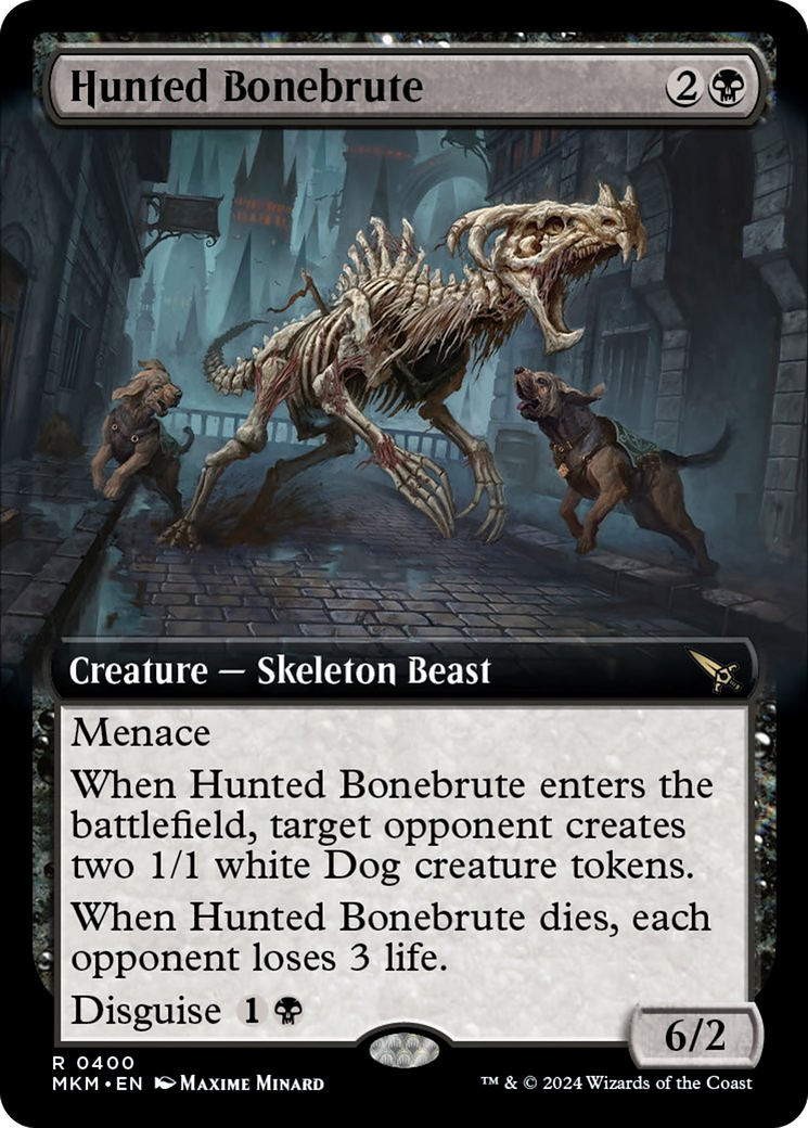 Hunted Bonebrute (Extended Art) [Murders at Karlov Manor] | Good Games North