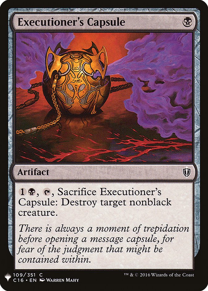 Executioner's Capsule [Mystery Booster] | Good Games North