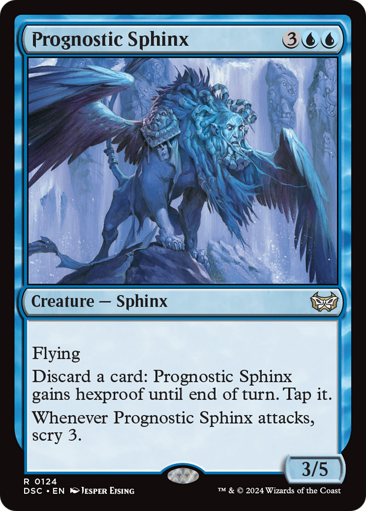 Prognostic Sphinx [Duskmourn: House of Horror Commander] | Good Games North