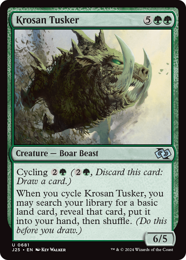 Krosan Tusker [Foundations Jumpstart] | Good Games North