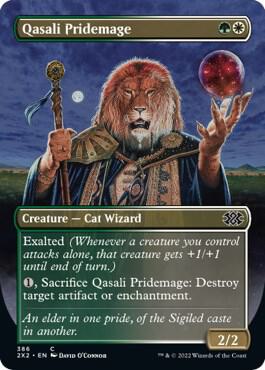 Qasali Pridemage Borderless (Double Masters 2022)  | Good Games North