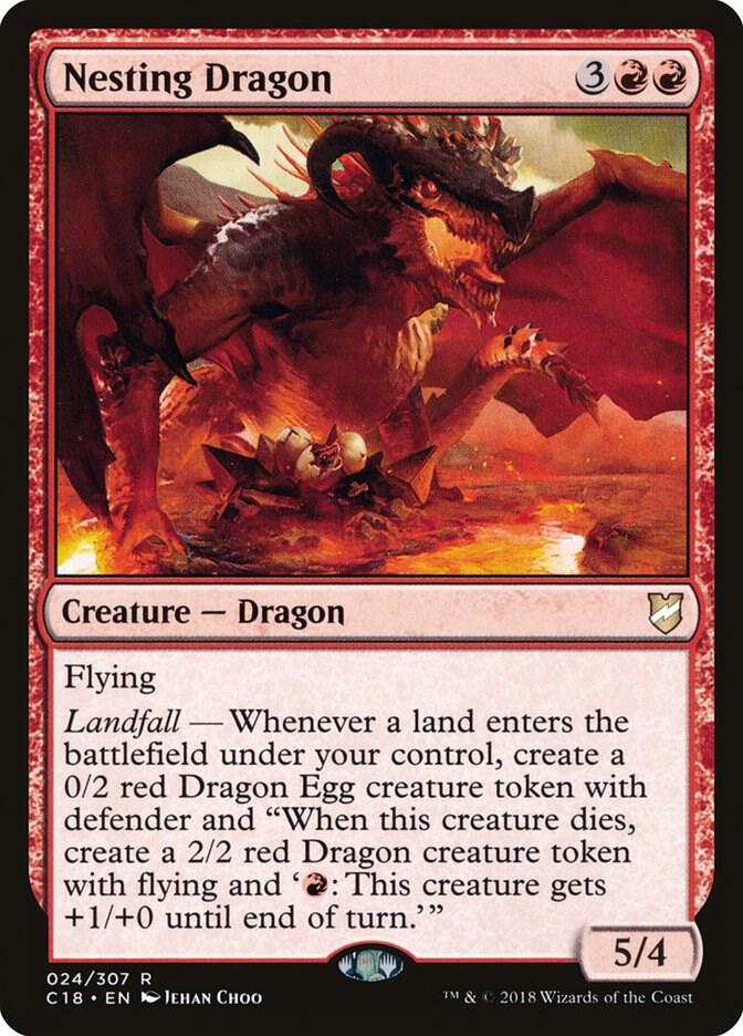 Nesting Dragon (Commander 2018)  | Good Games North