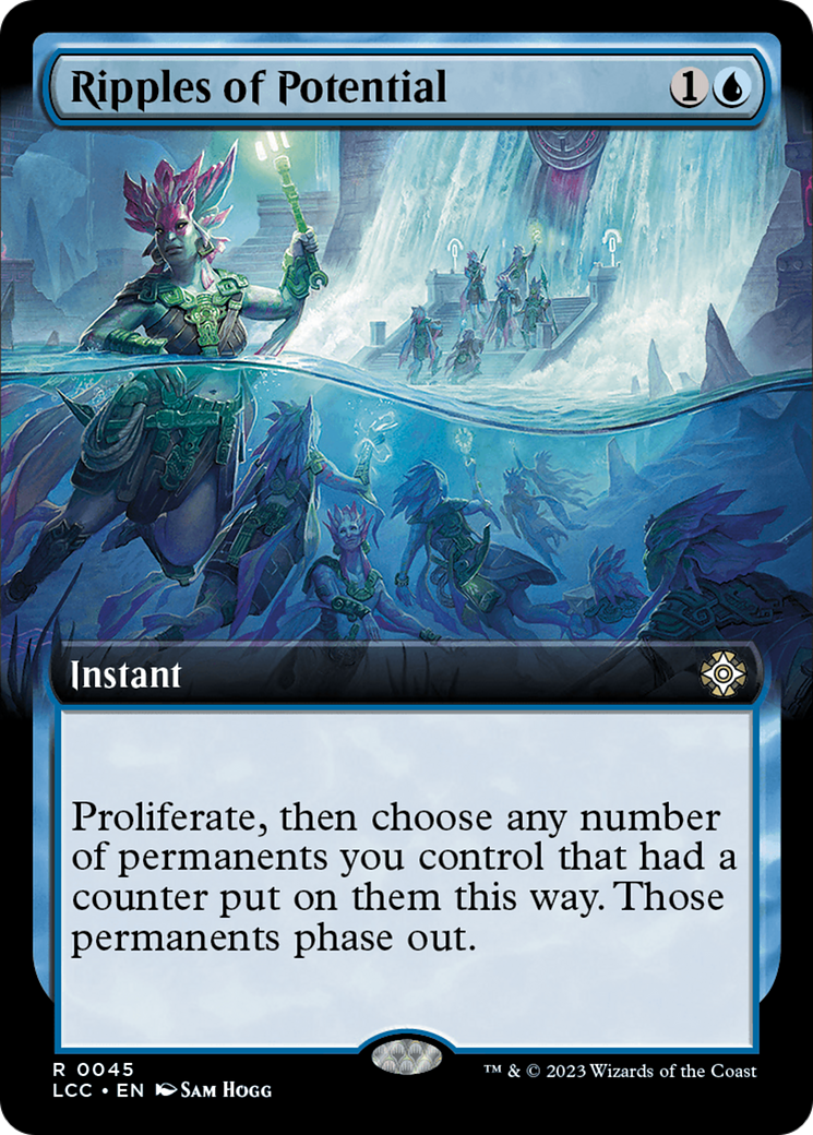 Ripples of Potential (Extended Art) [The Lost Caverns of Ixalan Commander] | Good Games North