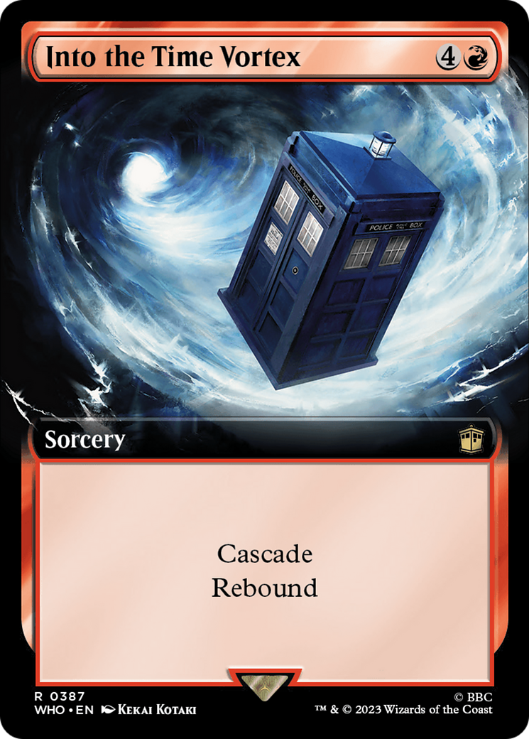 Into the Time Vortex (Extended Art) [Doctor Who] | Good Games North