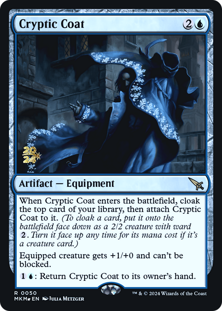 Cryptic Coat [Murders at Karlov Manor Prerelease Promos] | Good Games North