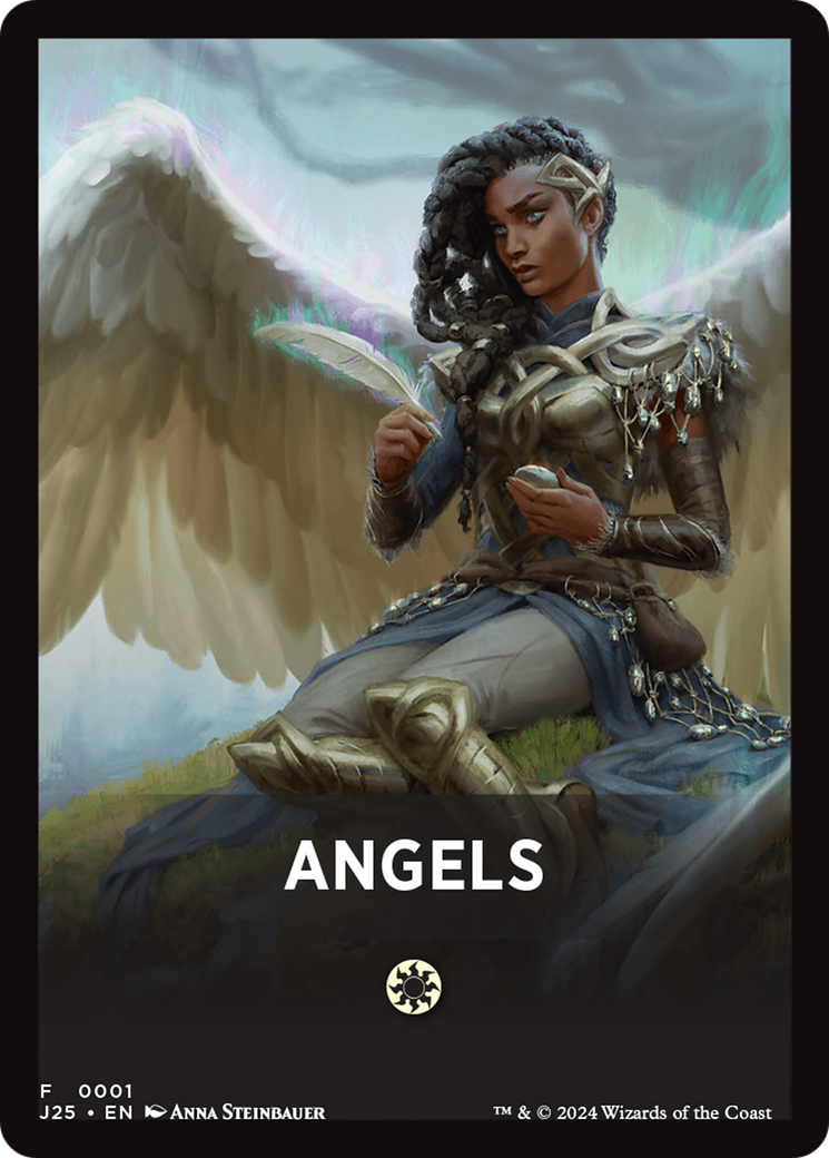 Angels Theme Card [Foundations Jumpstart Front Cards] | Good Games North