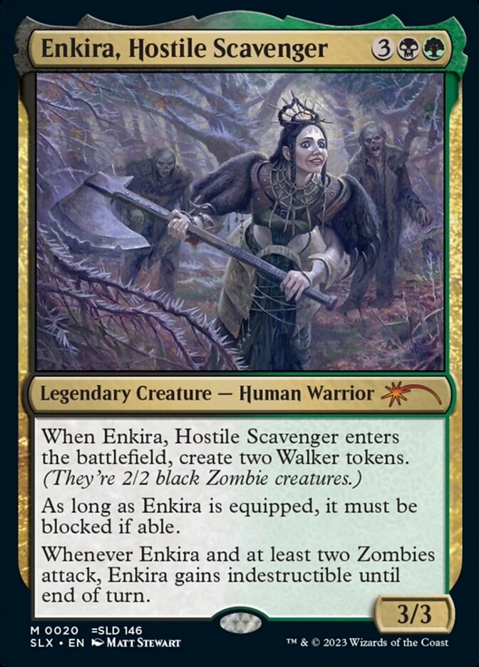 Enkira, Hostile Scavenger (SLX Cards)  | Good Games North