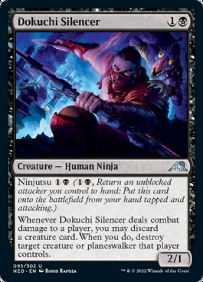 Dokuchi Silencer [Kamigawa: Neon Dynasty] | Good Games North