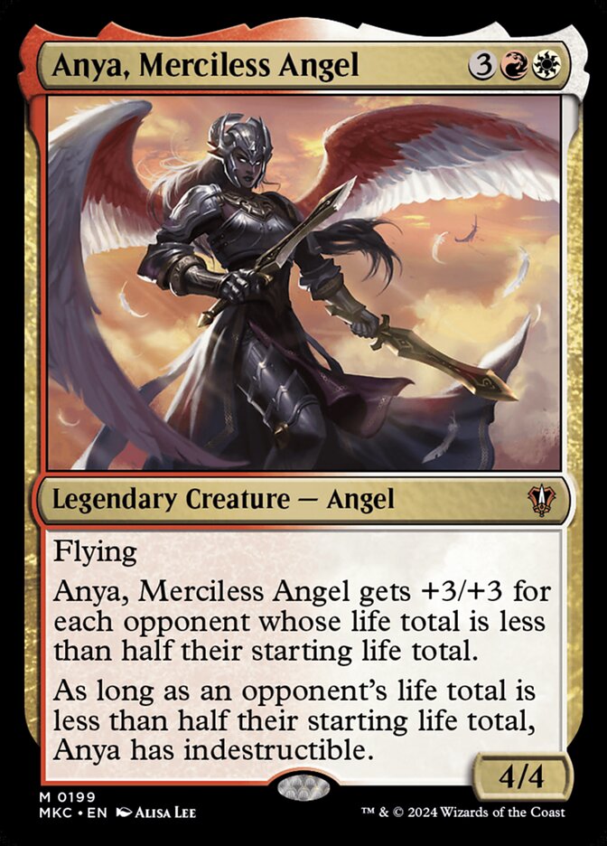Anya, Merciless Angel (Commander: Murders at Karlov Manor)  | Good Games North