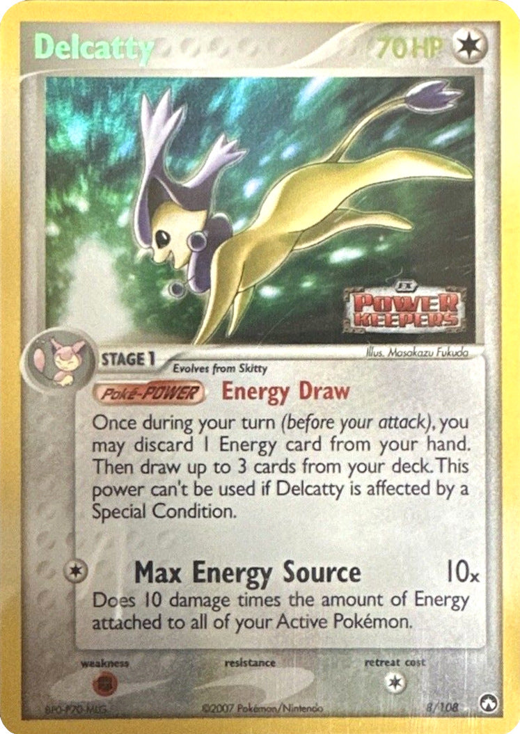 Delcatty (8/108) (Stamped) [EX: Power Keepers] | Good Games North