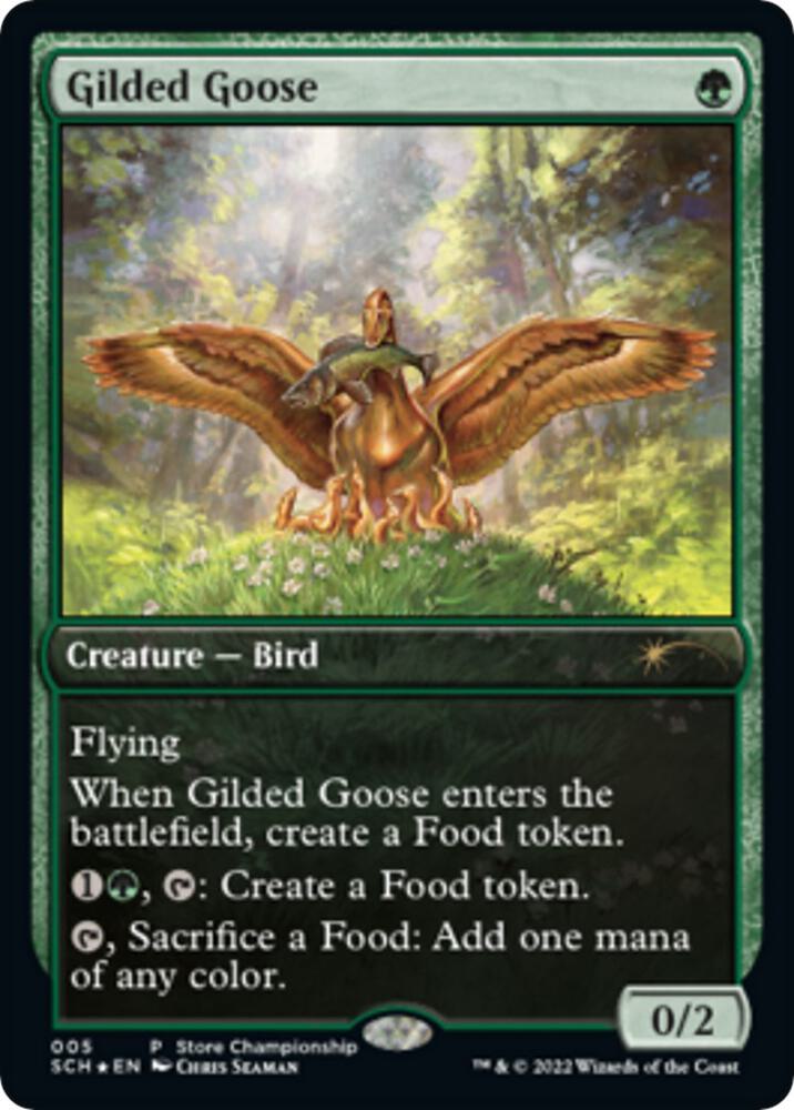 Gilded Goose 5 (Game Day & Store Championship Promos)  - Full Art Foil | Good Games North