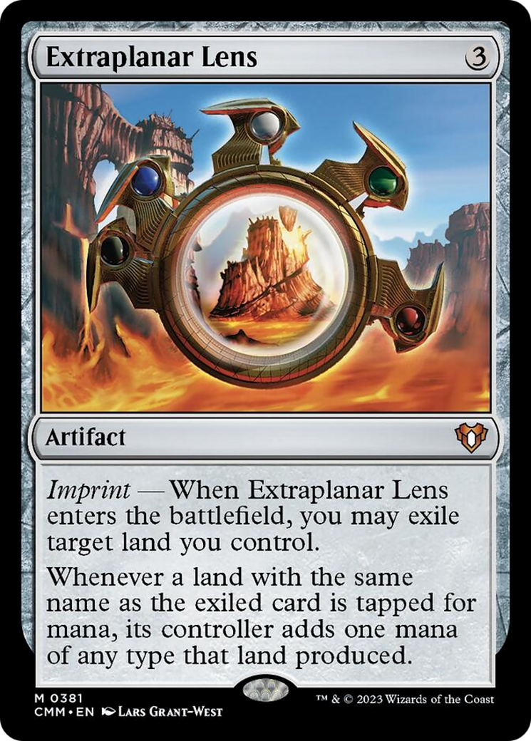 Extraplanar Lens [Commander Masters] | Good Games North