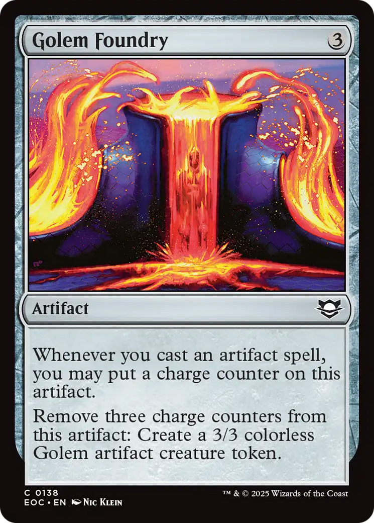 Golem Foundry [Edge of Eternities Commander] | Good Games North