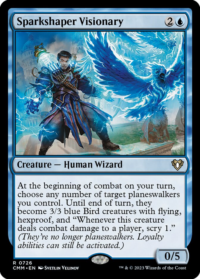 Sparkshaper Visionary (Commander Masters)  | Good Games North