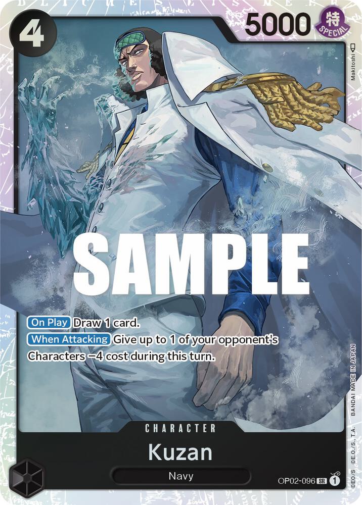 Kuzan OP02-096 (Paramount War)  - Foil | Good Games North